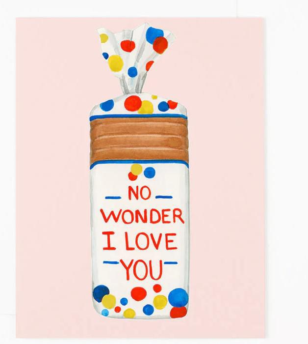 No Wonder I Love You Card