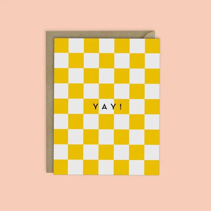 YAY Greeting Card