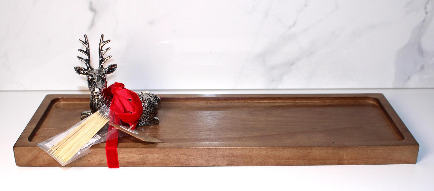 Deer Tray with Toothpick Set