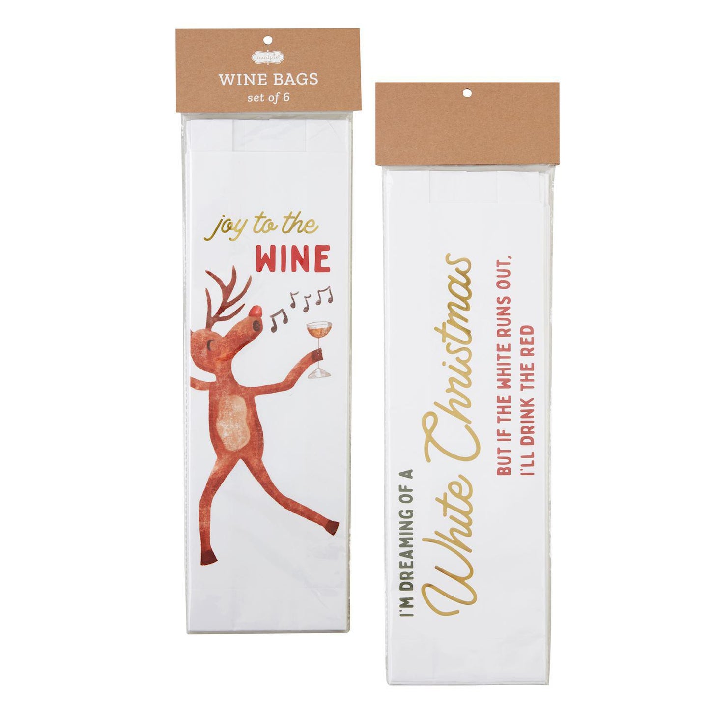 Wine Bags - Set of 6