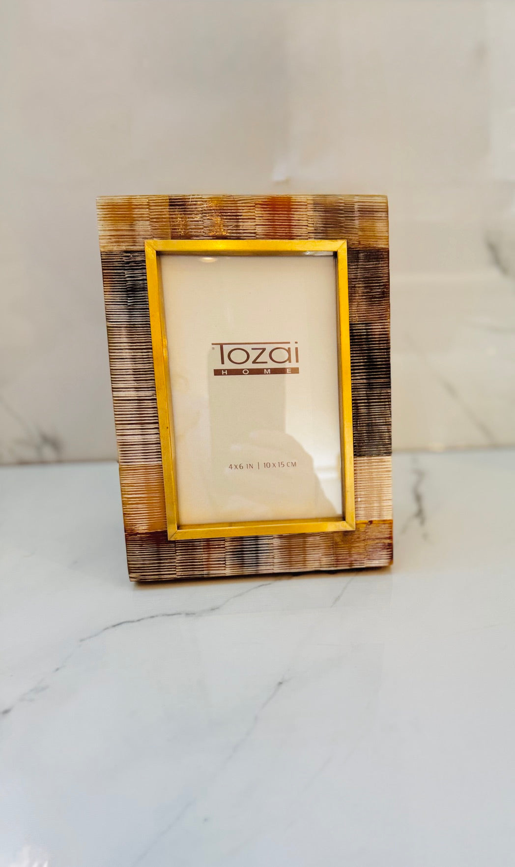 4x6 Chiseled Horn Photo Frame