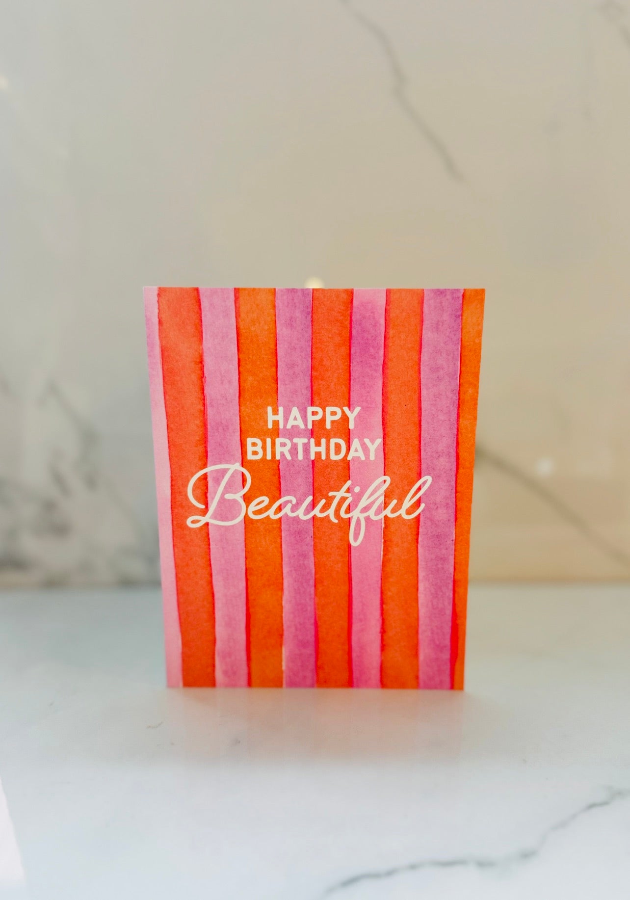 Happy Birthday Beautiful Birthday Card