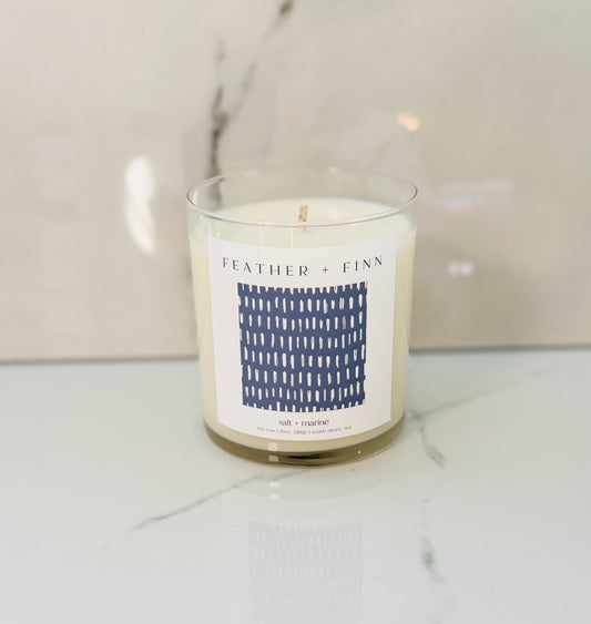 Salt + Marine Candle
