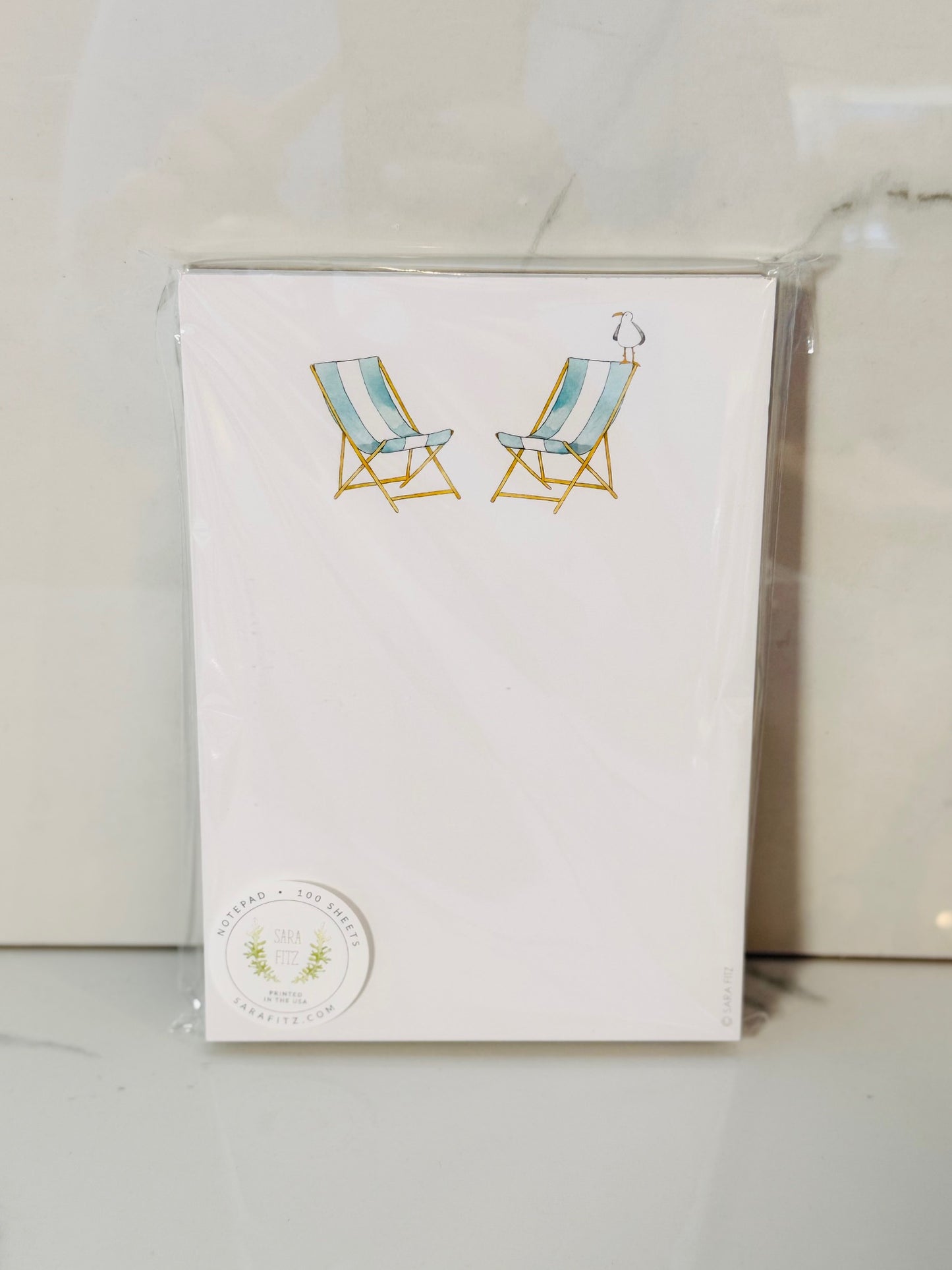 Beach Chairs Notepad