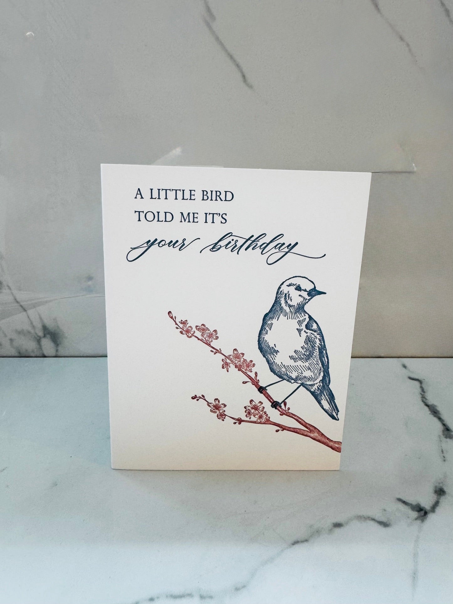 Bird Birthday Card