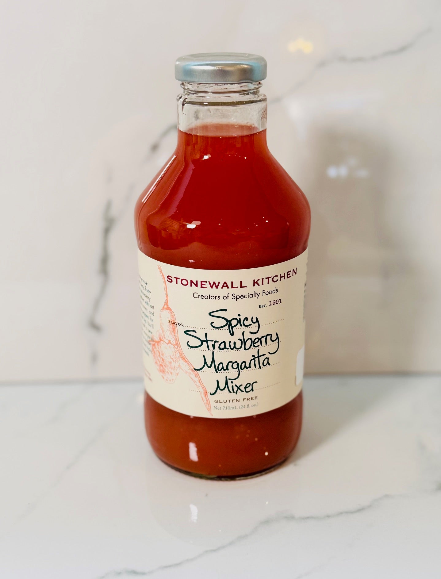 Spicy Strawberry Margarita Mixer