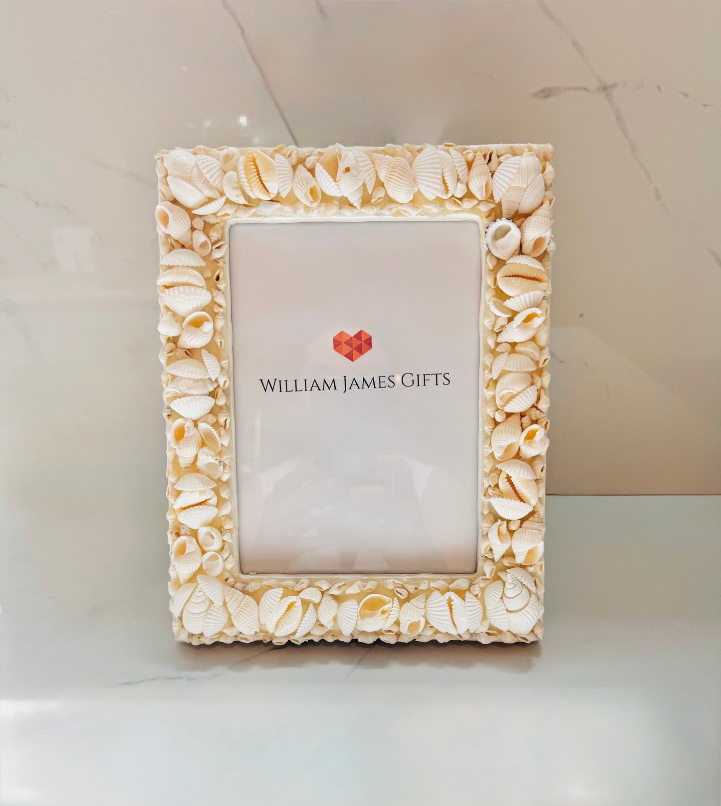 4x6 Shell Photo Frame