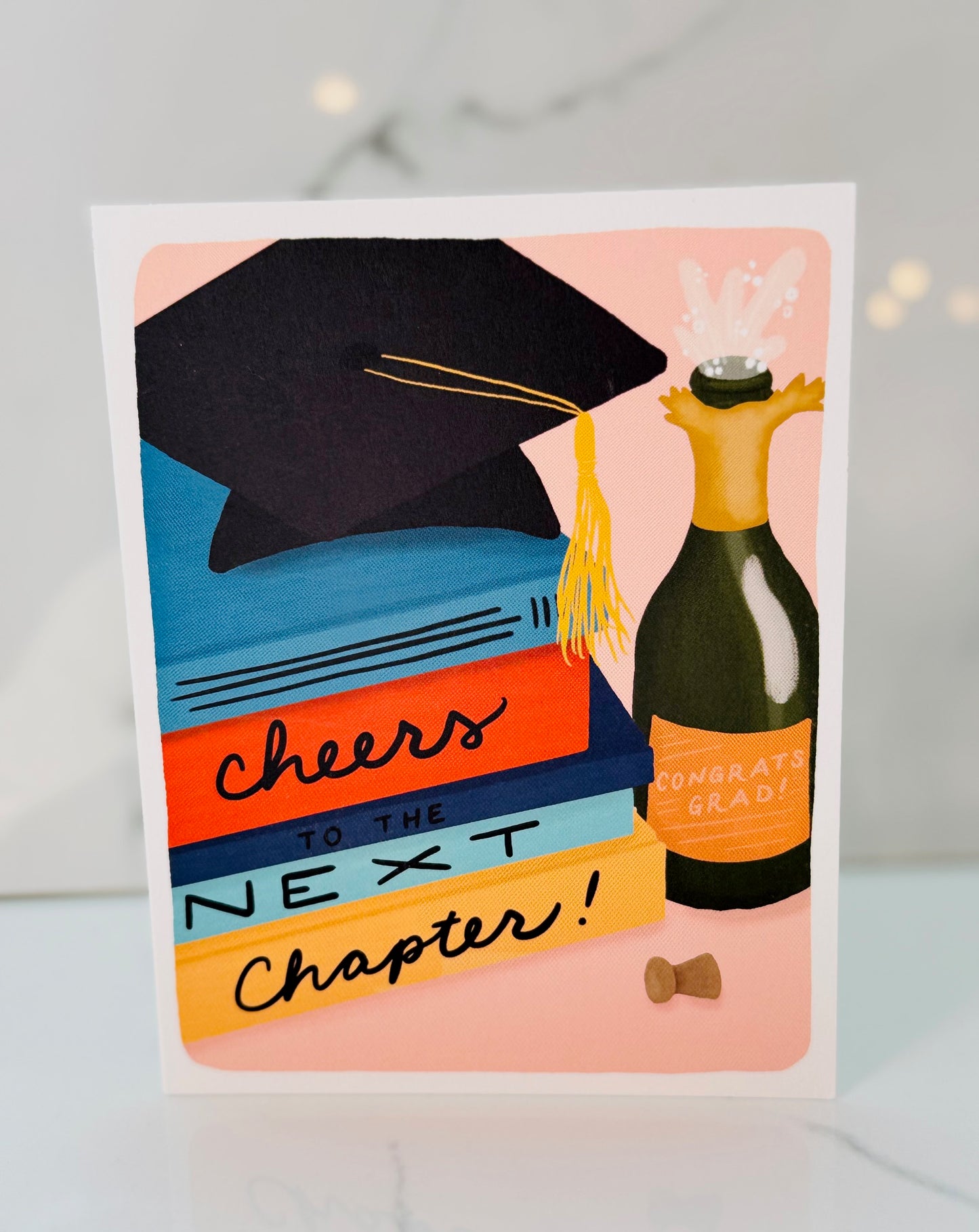 Cheers to the Next Chapter Card