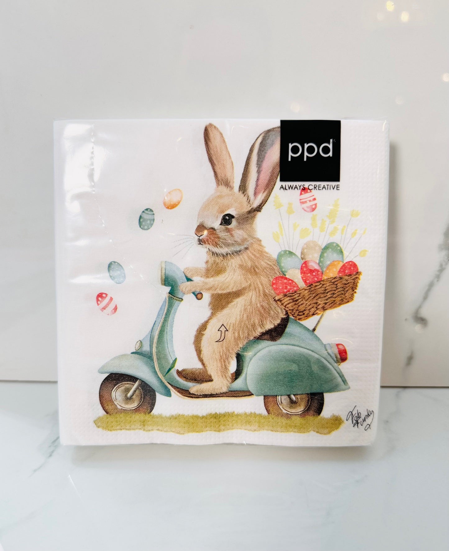 Bunny Dash Napkin