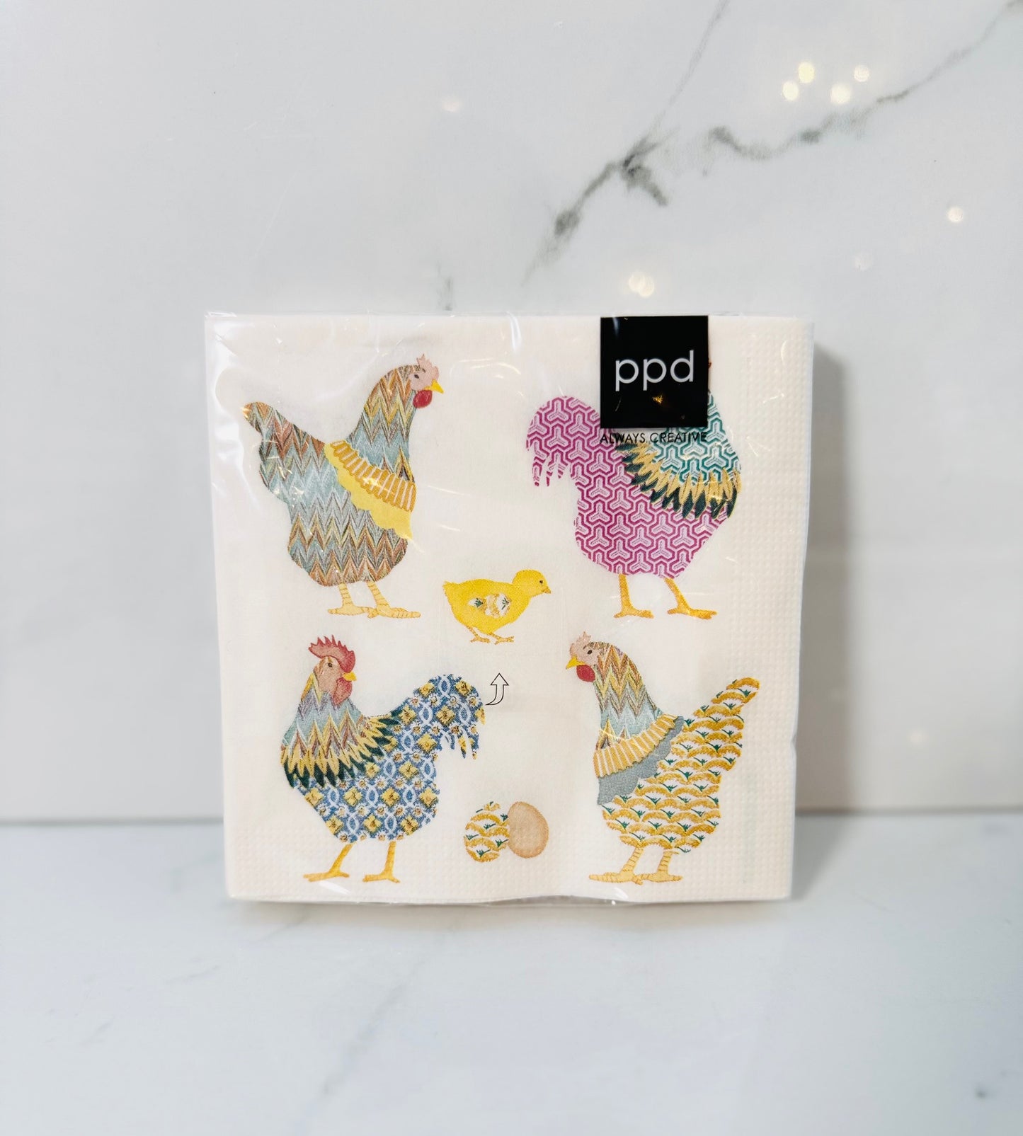 Chickens Napkin