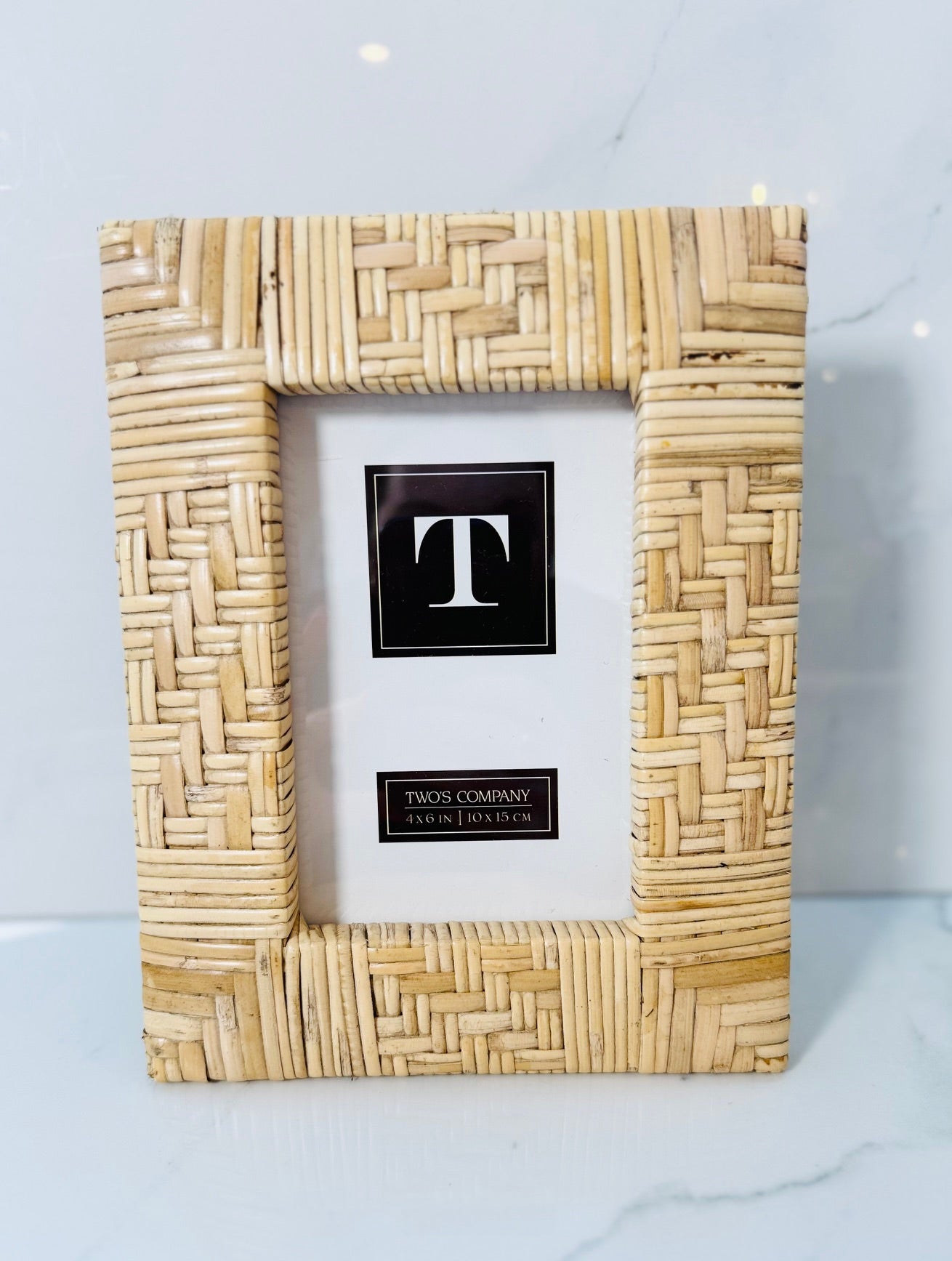 4x6 Rattan Photo Frame