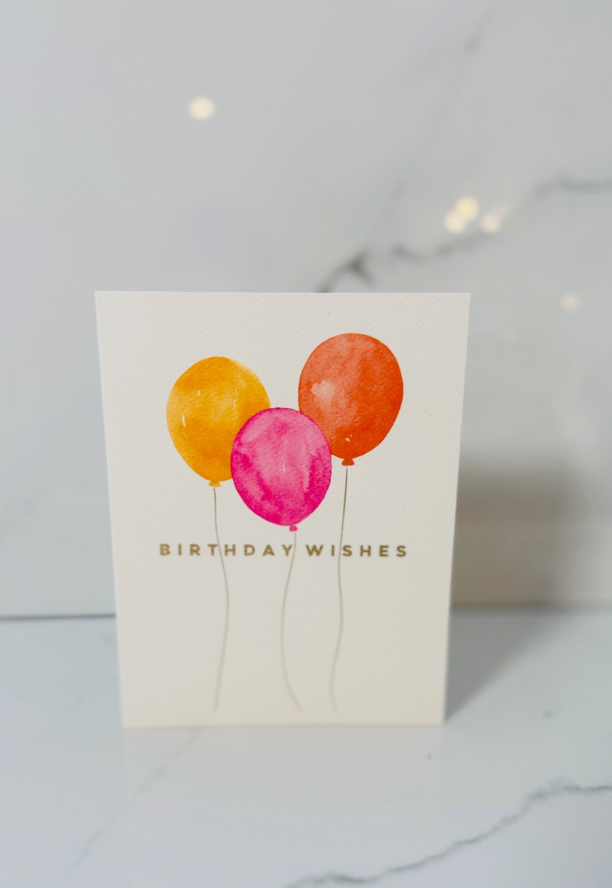 Balloon Birthday Card
