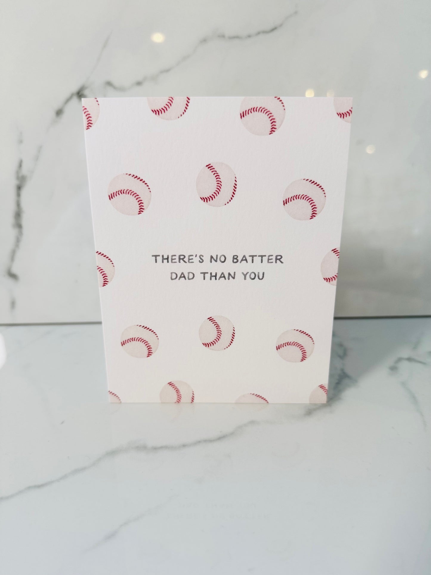 No Batter Dad Card
