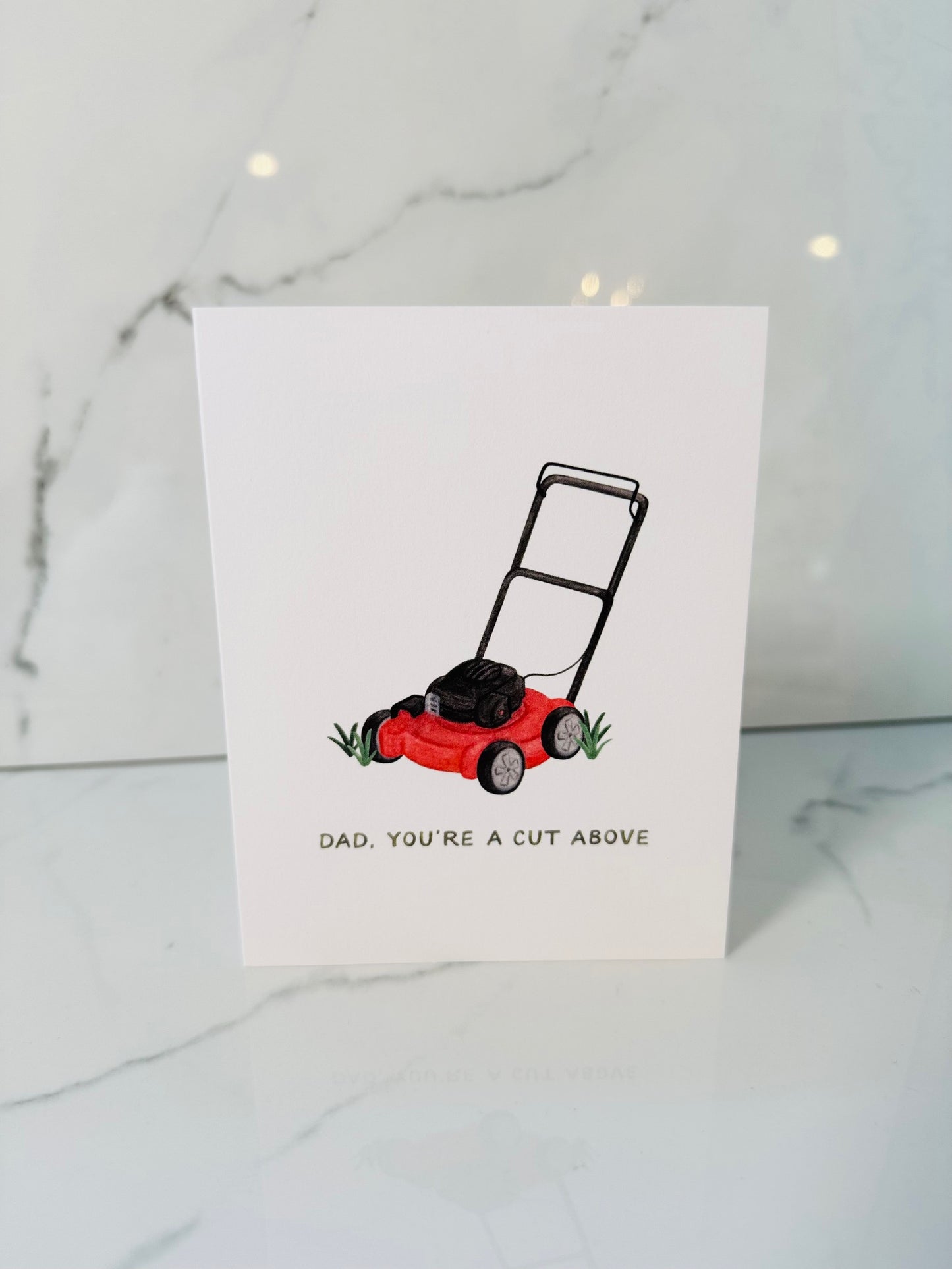 A Cut Above Father's Day Card