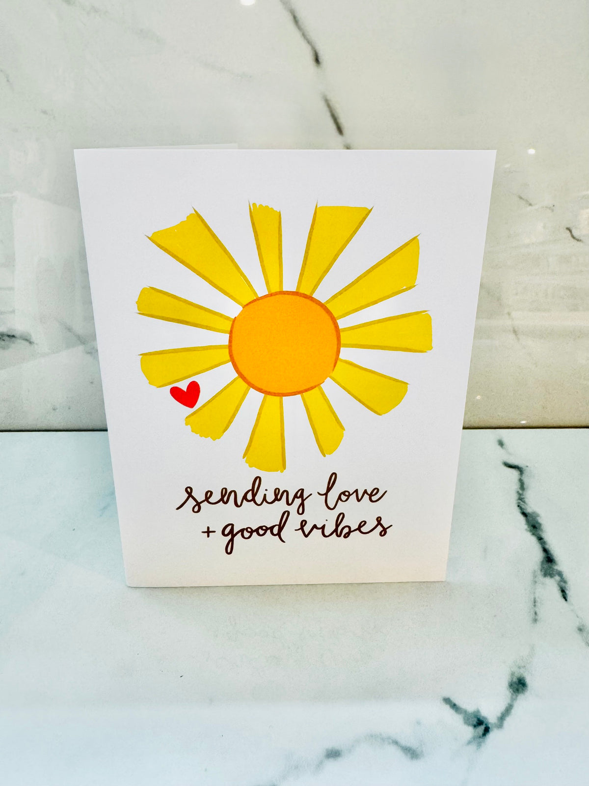 Love + Good Vibes Card