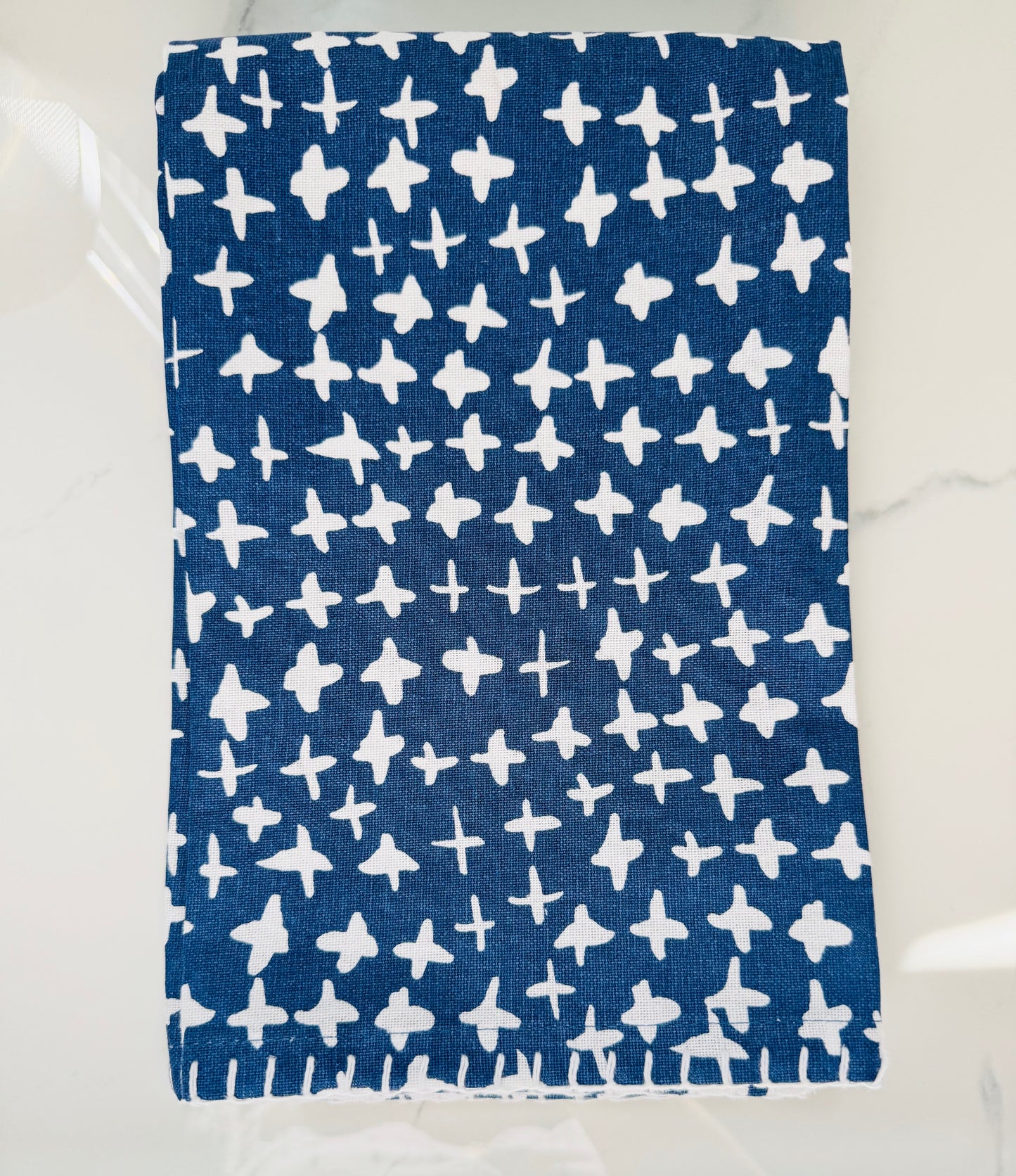 Blue and White Dish Towel