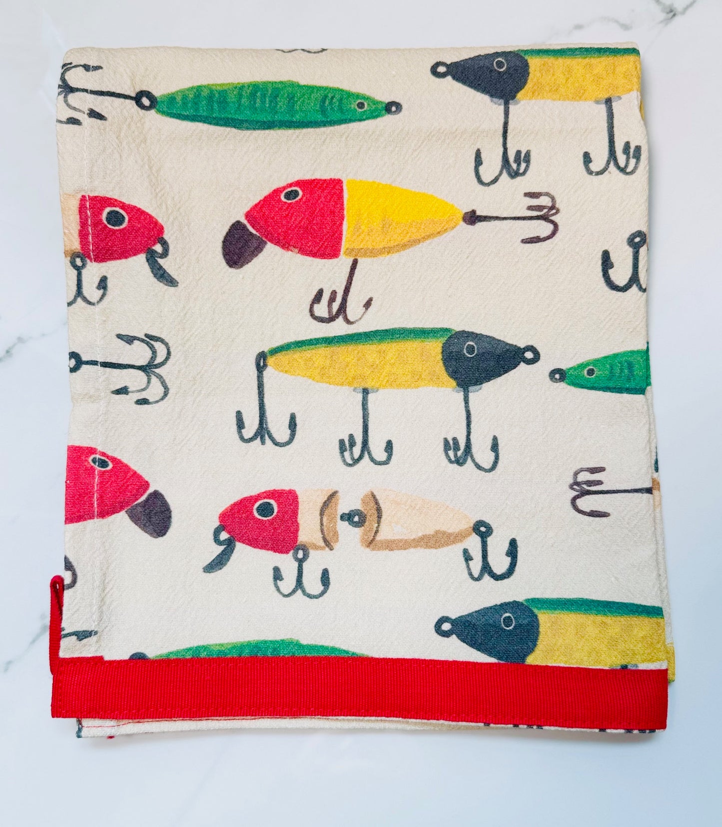 Cream Fish Towel