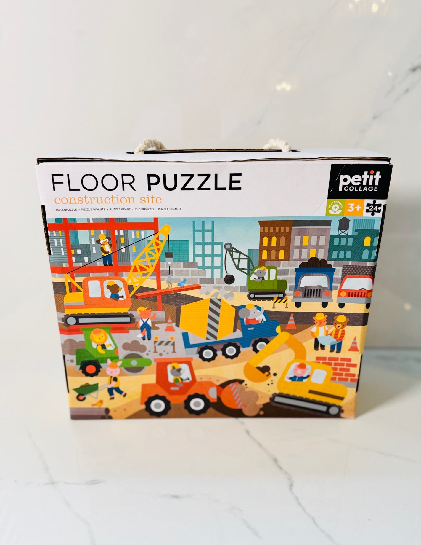 Construction Site 24 Piece Puzzle