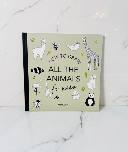 All the Animals: How to Draw Book