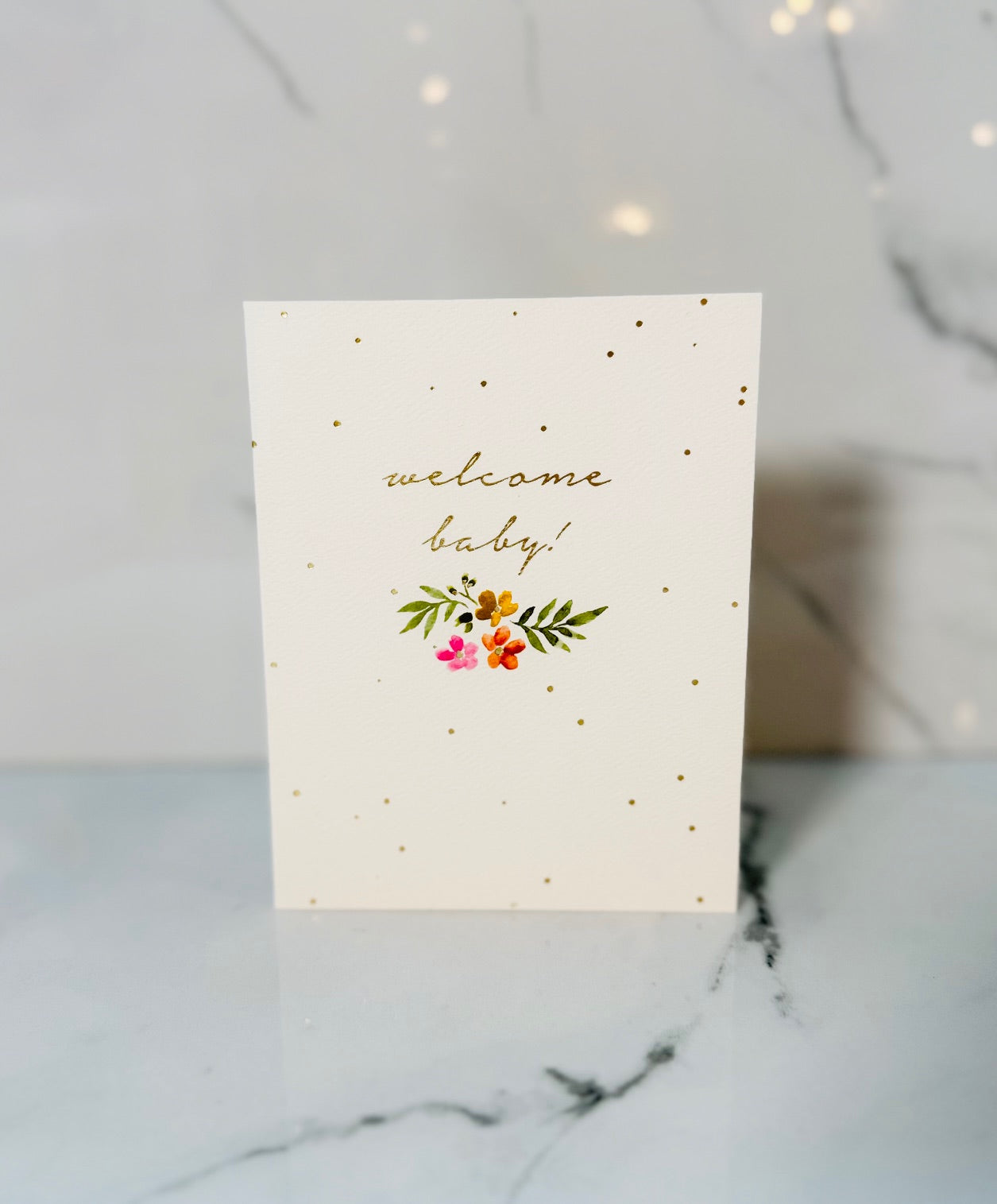 Welcome Baby Card