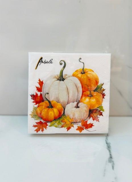 Pumpkin Season Cocktail Napkins