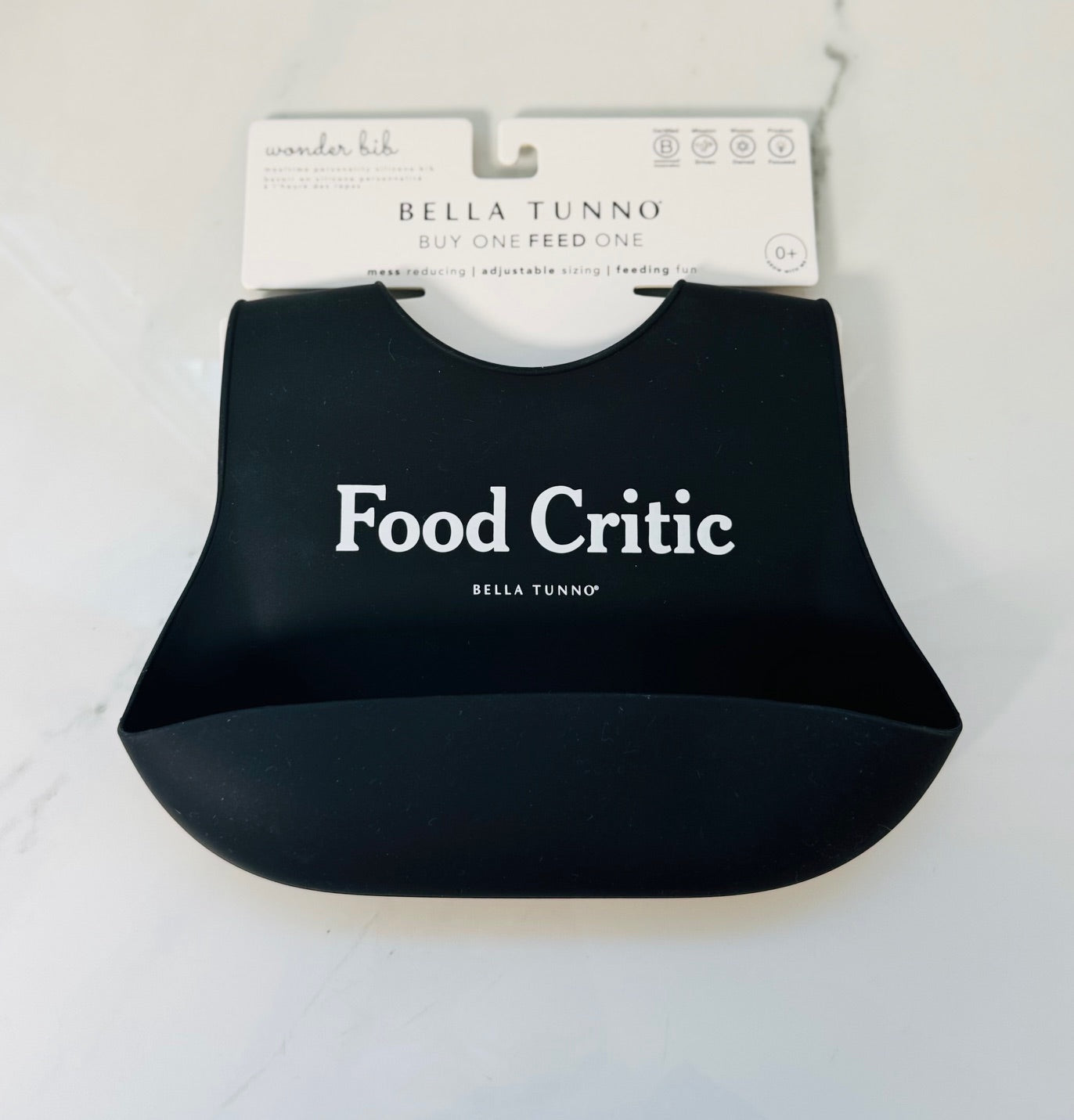 Food Critic Silicone Bib
