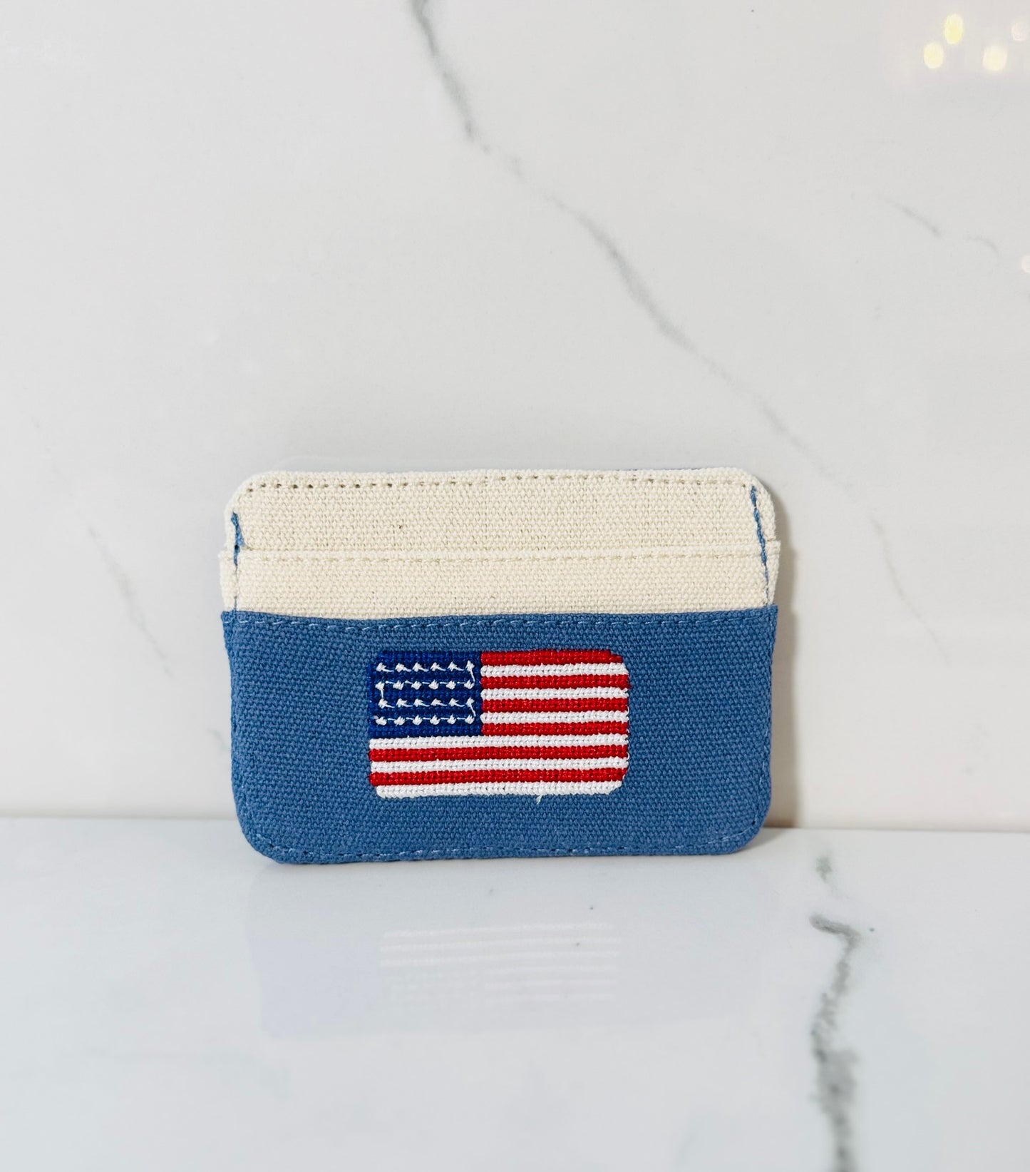Embroidered USA Wallet