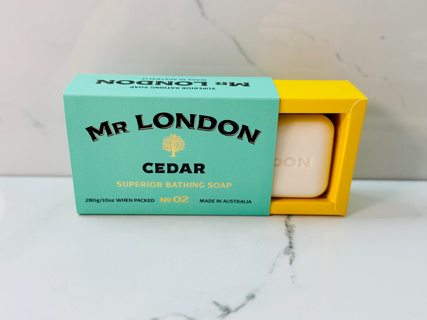 Luxurious Mr. London Cedar Soap Bar
