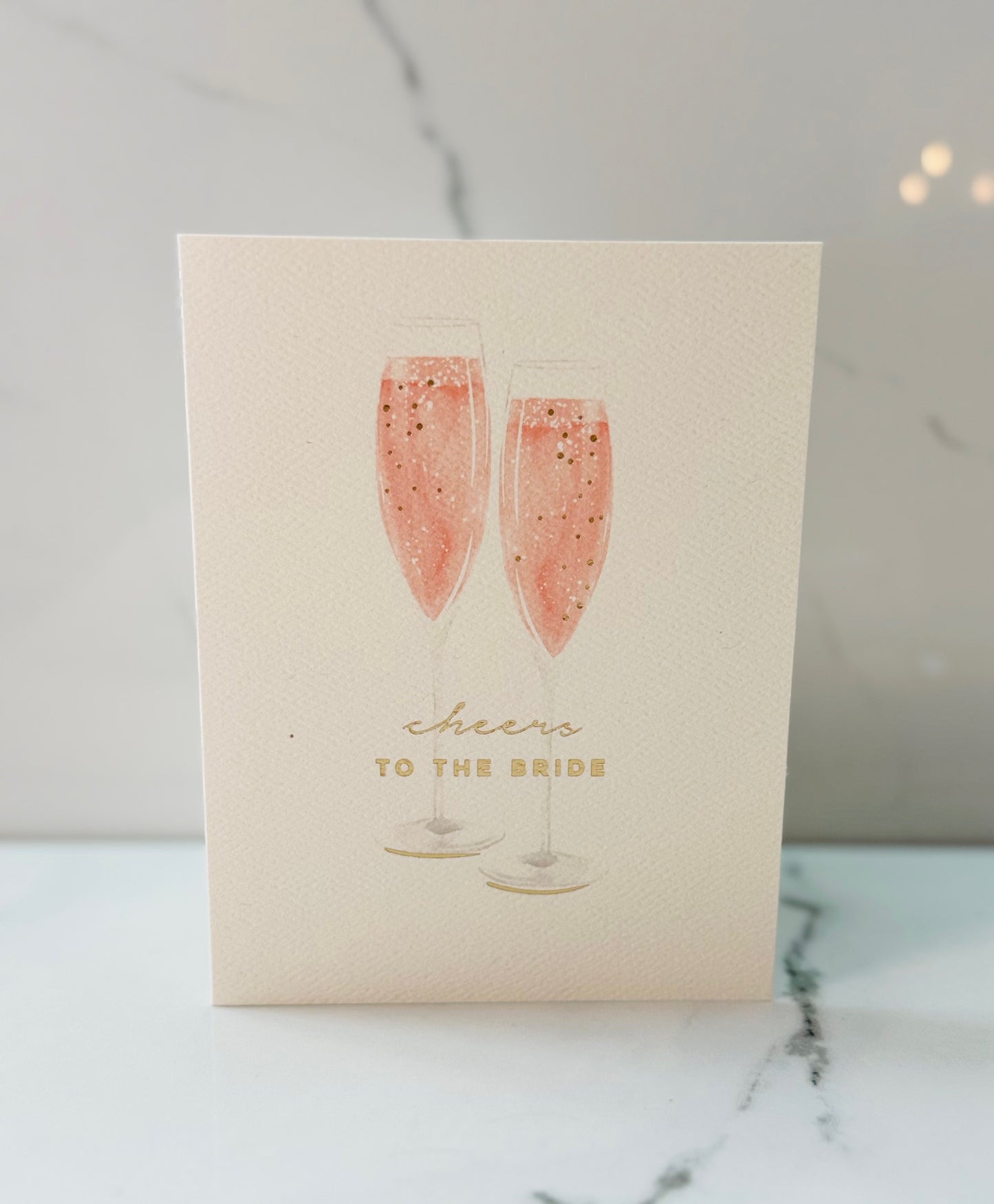 Bubbles for the Bride Card