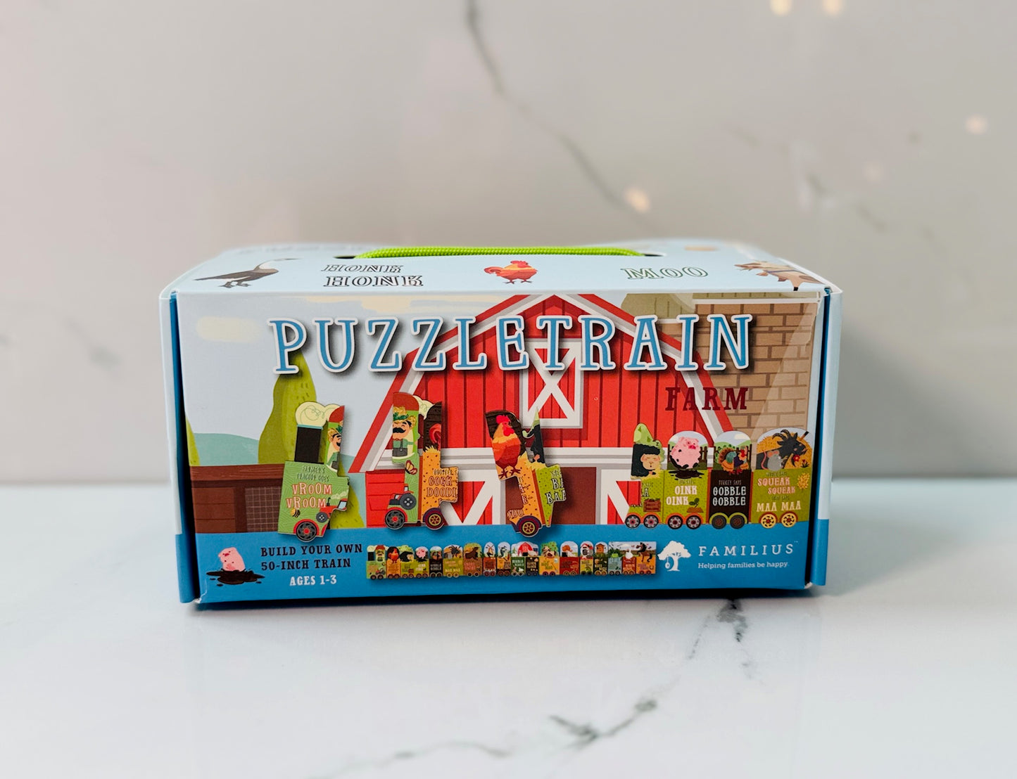 Puzzletrain: Farm Animals
