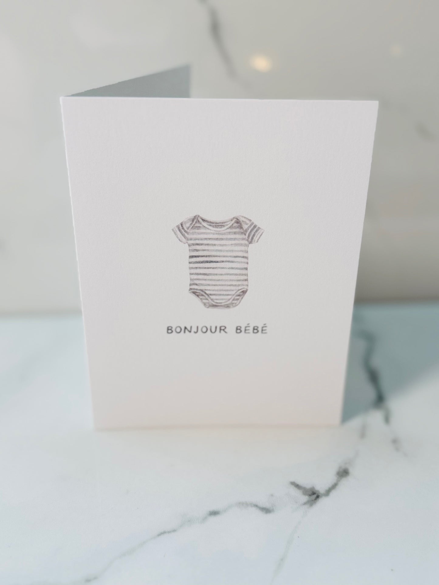 Bonjour Bebe Card