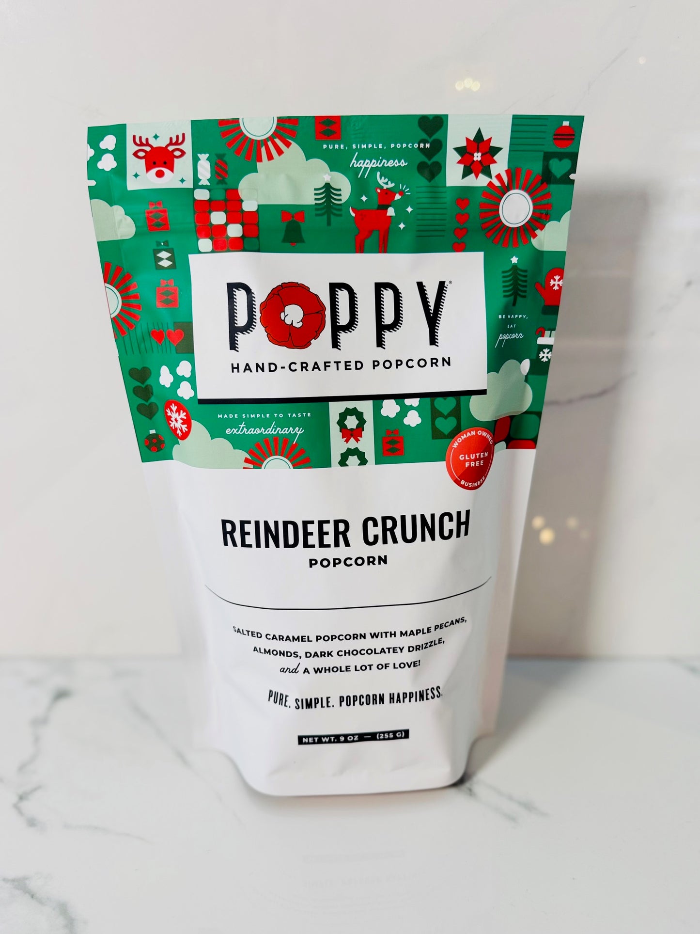 Reindeer Crunch Popcorn