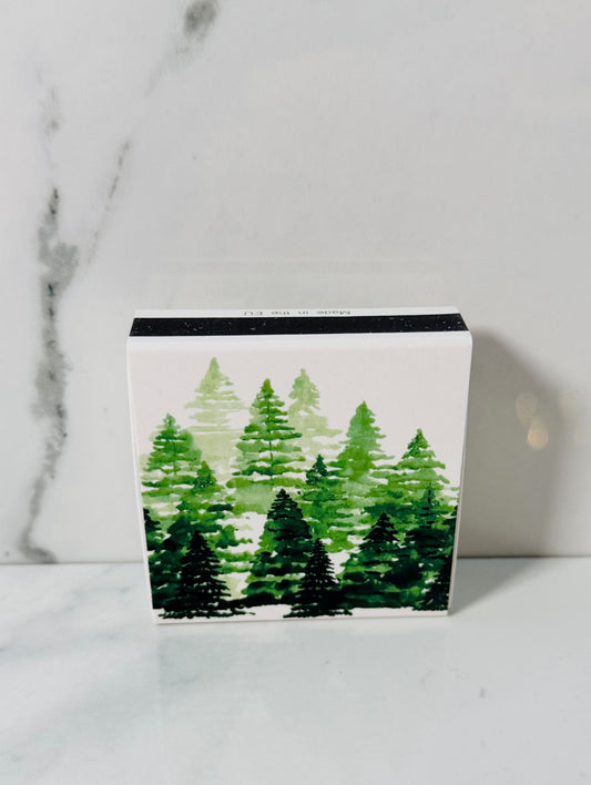 Pine Tree Match Box