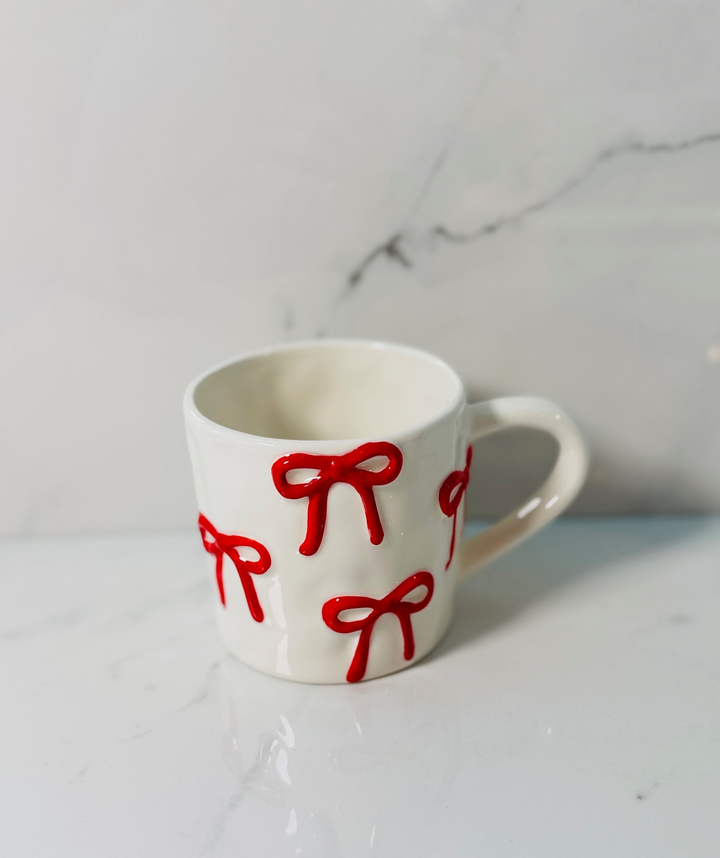 Red Bow Mug