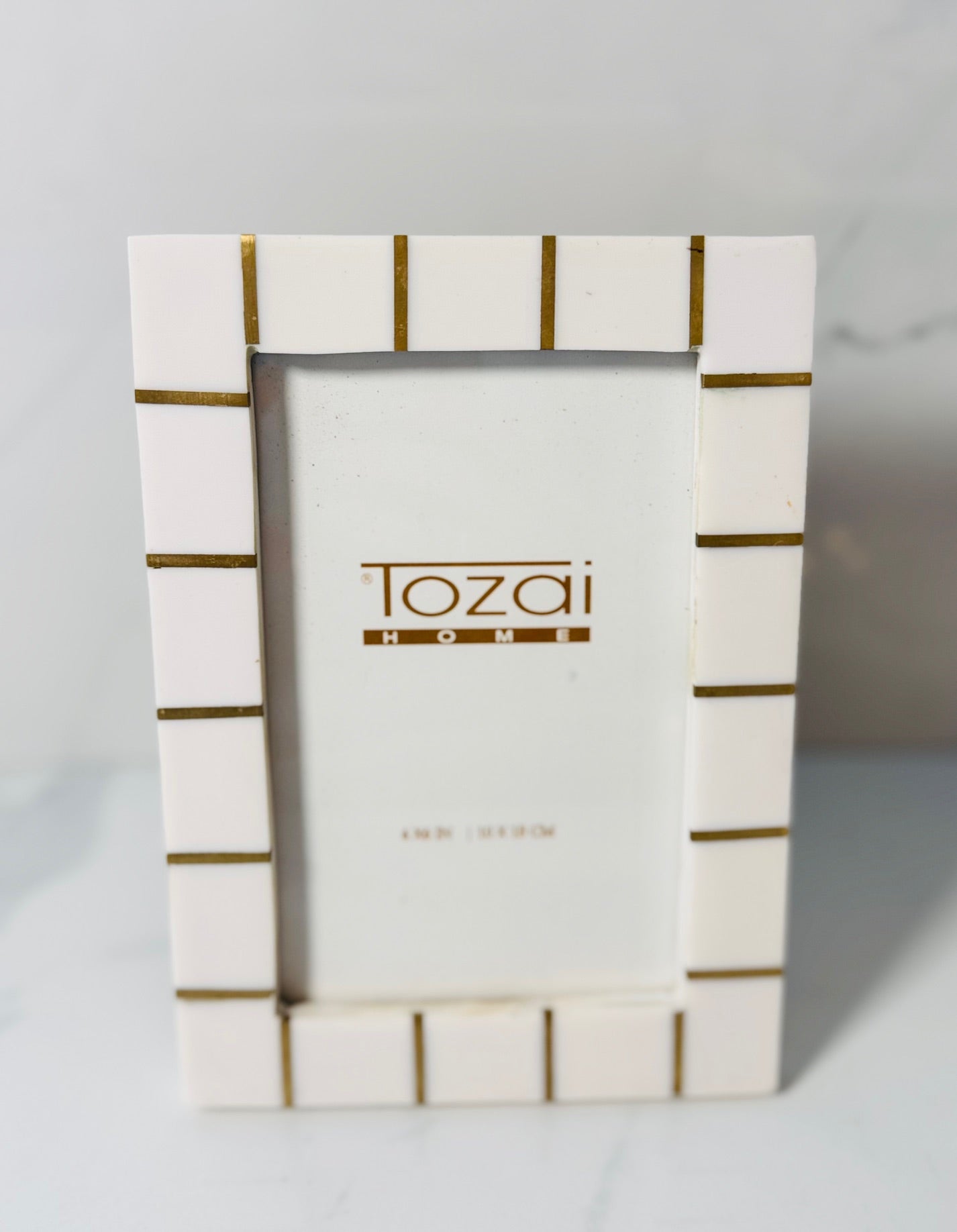 Brass Lines Photo Frame - 4x6