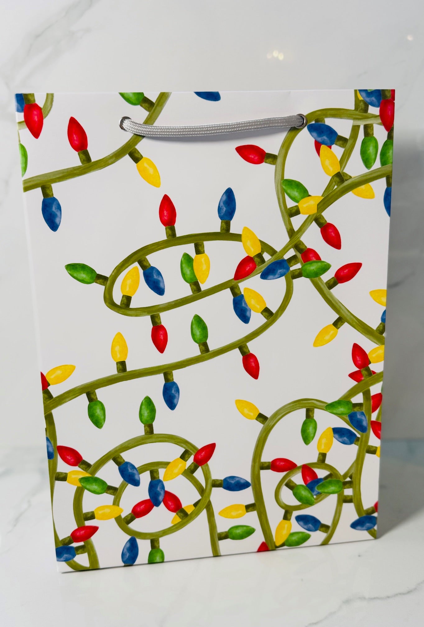 Christmas Lights Gift Bag