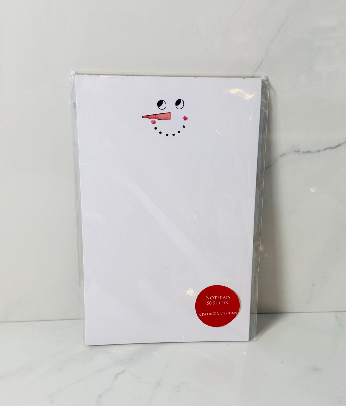 Snowman Notepad