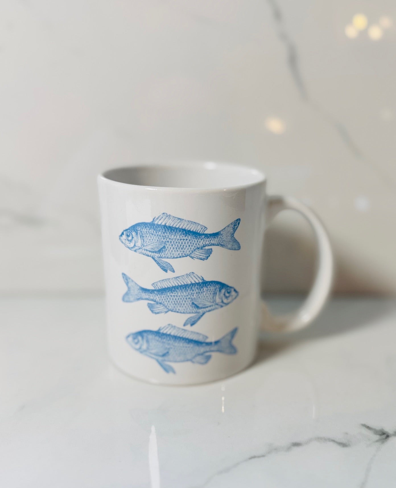 Blue Fish Mug