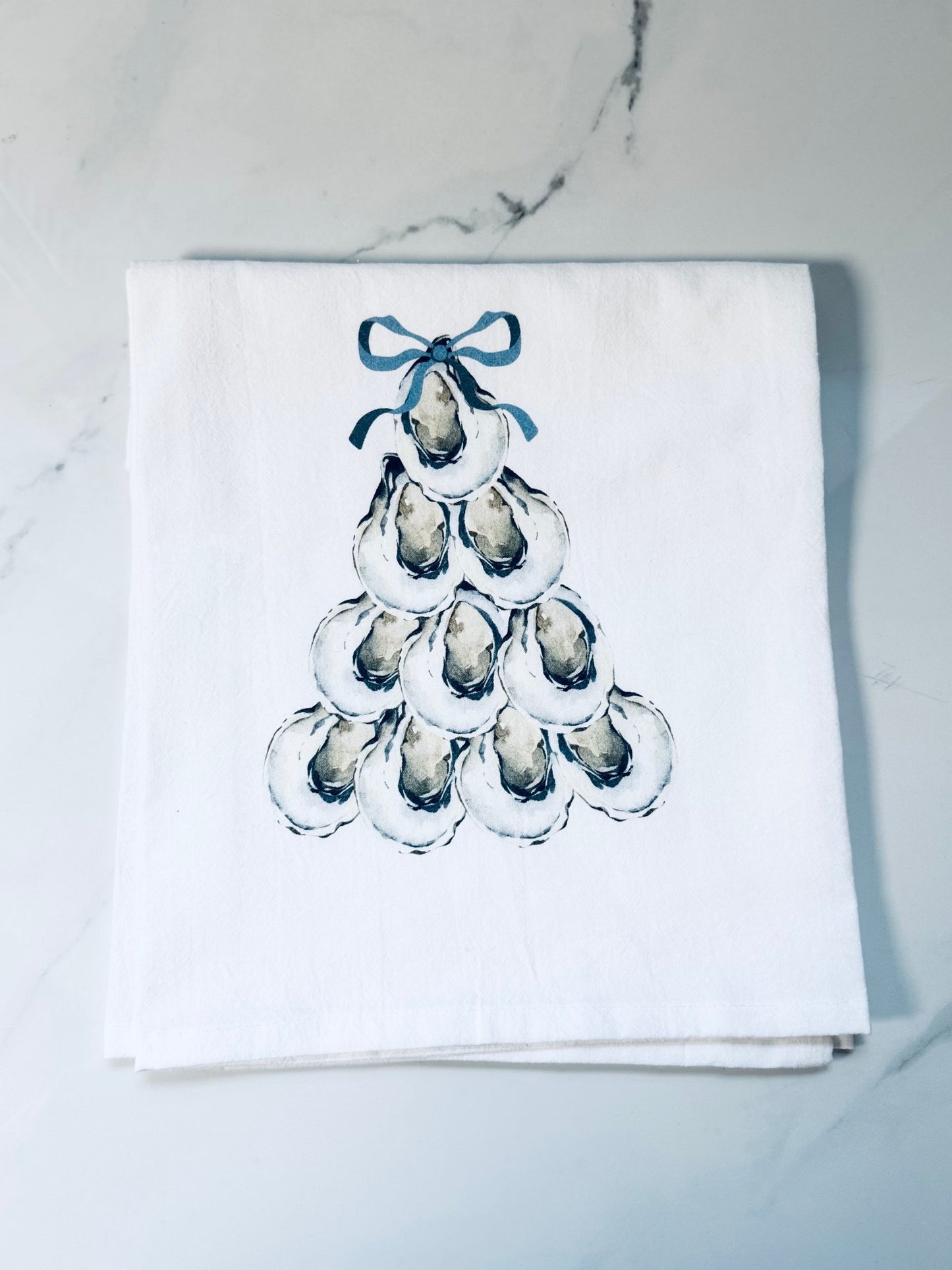 Oyster Tree Hand Towel