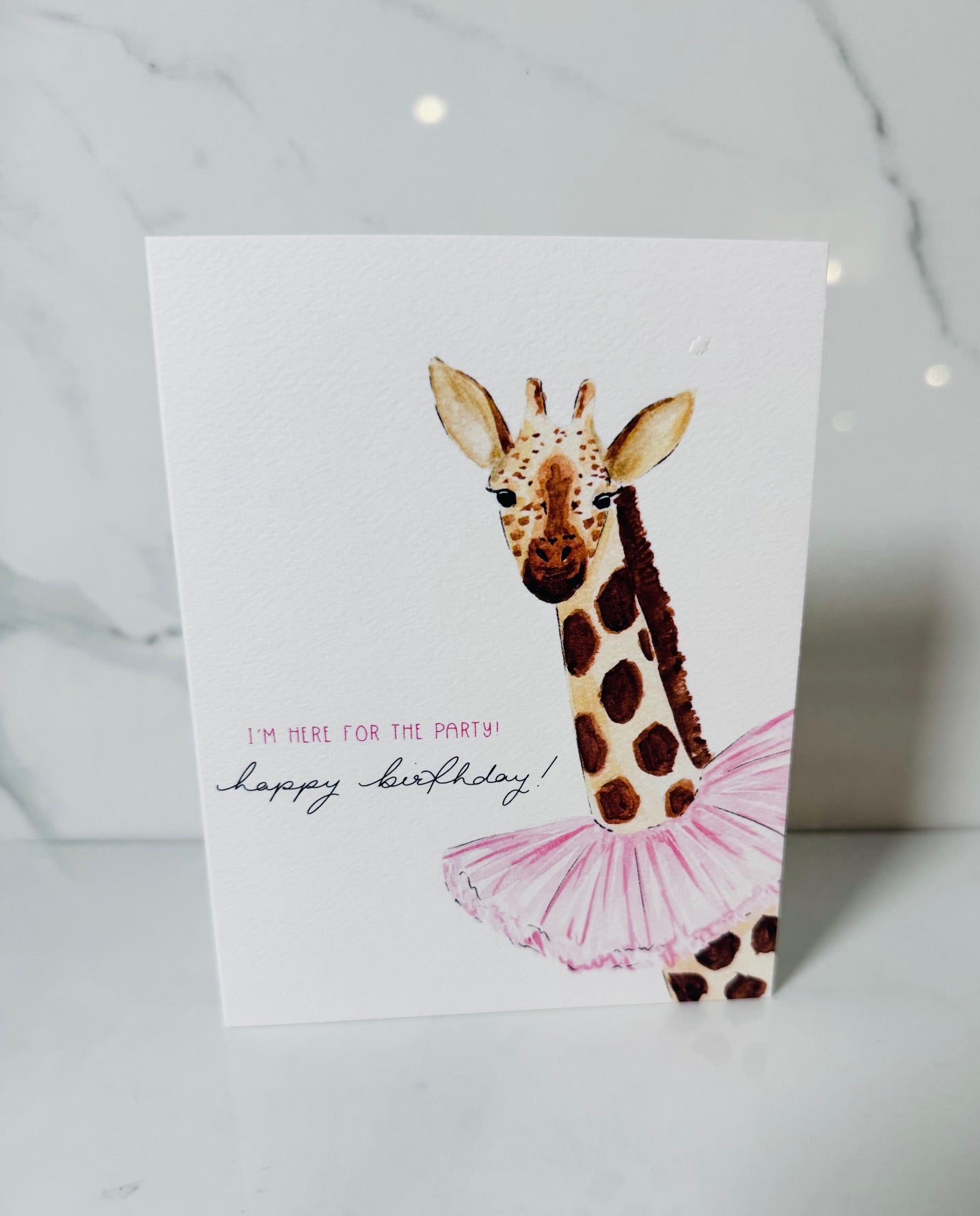 Here For The Party Birthday Card