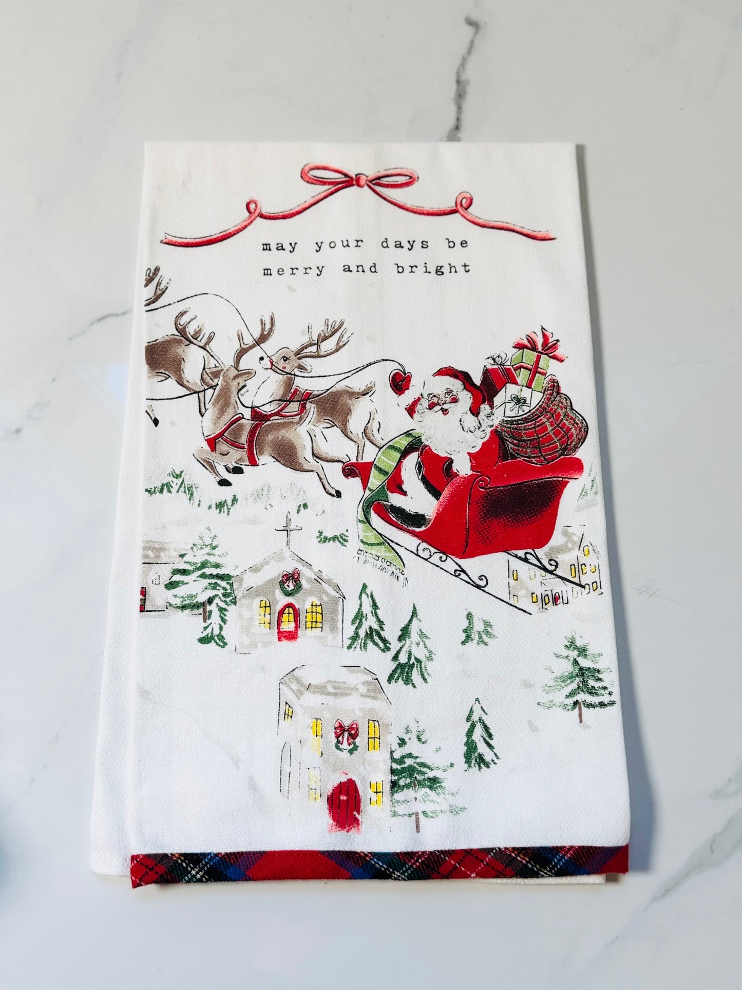 Merry and Bright Hand Towel