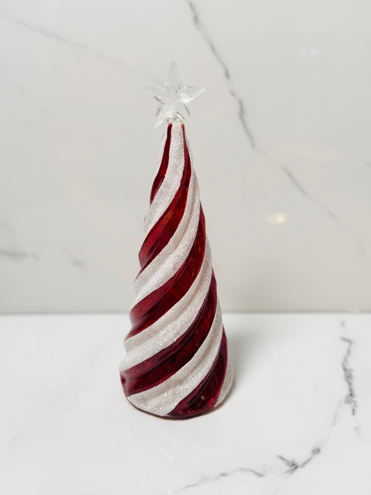 Candy Cane Glass Tree - Small