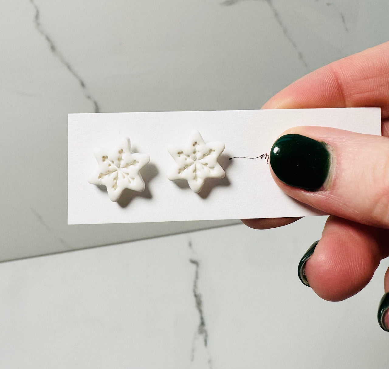 Snowflake Studs