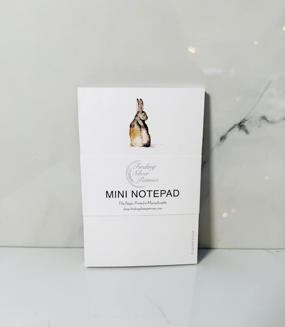 Cottontail Bunny Mini Notepad