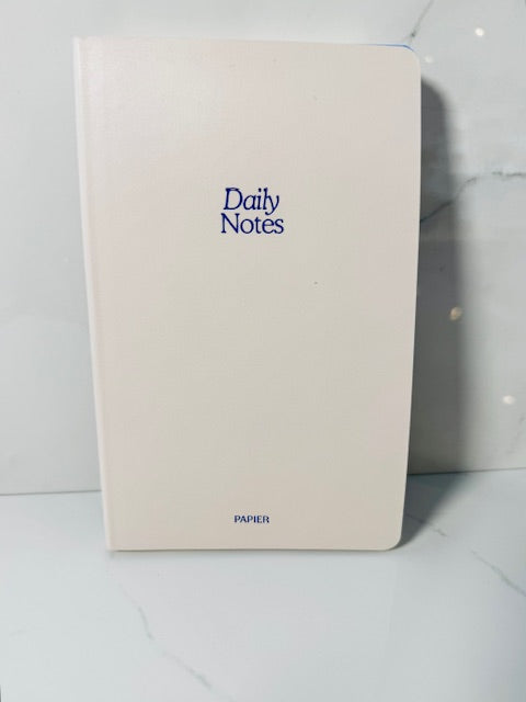 Daily Notes Lined Notebook