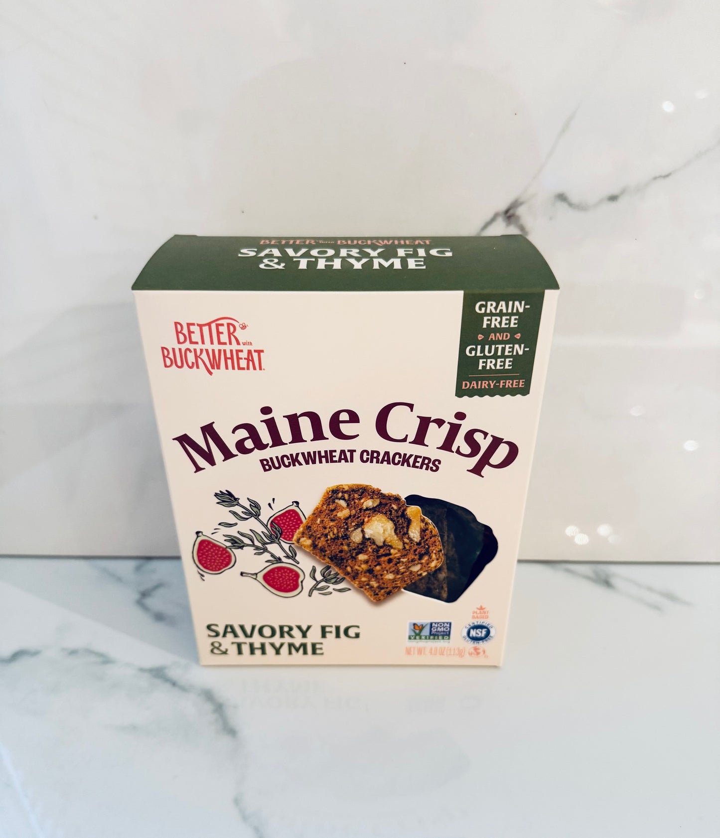 Savory Fig & Thyme Crisps