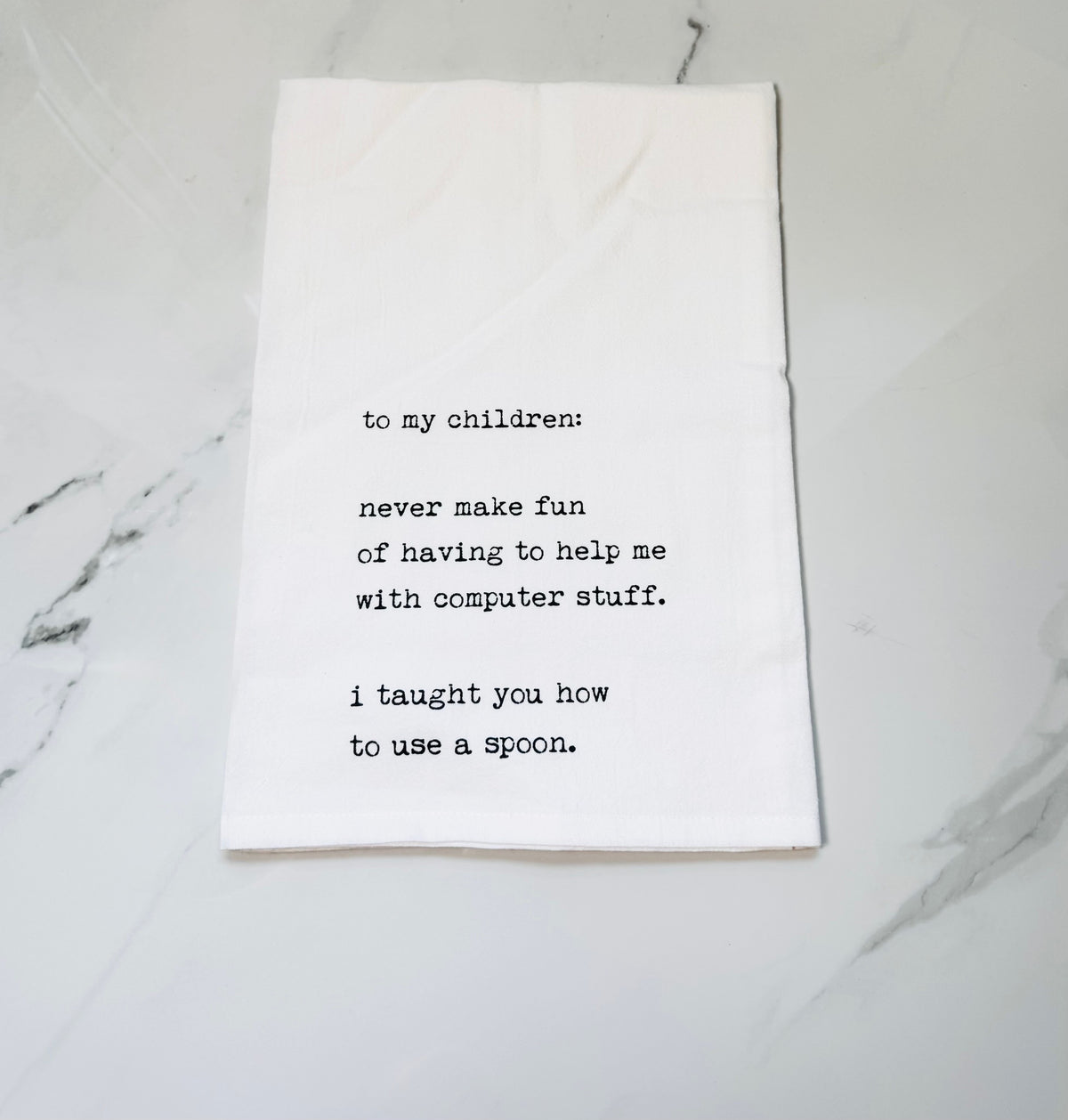 To My Children Hand Towel