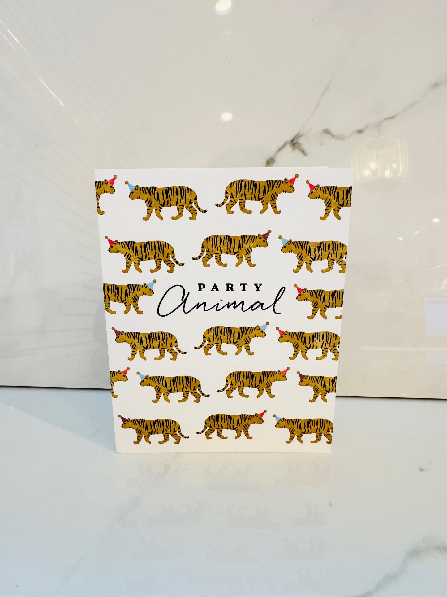 Wild Party Animal Birthday Greeting Card
