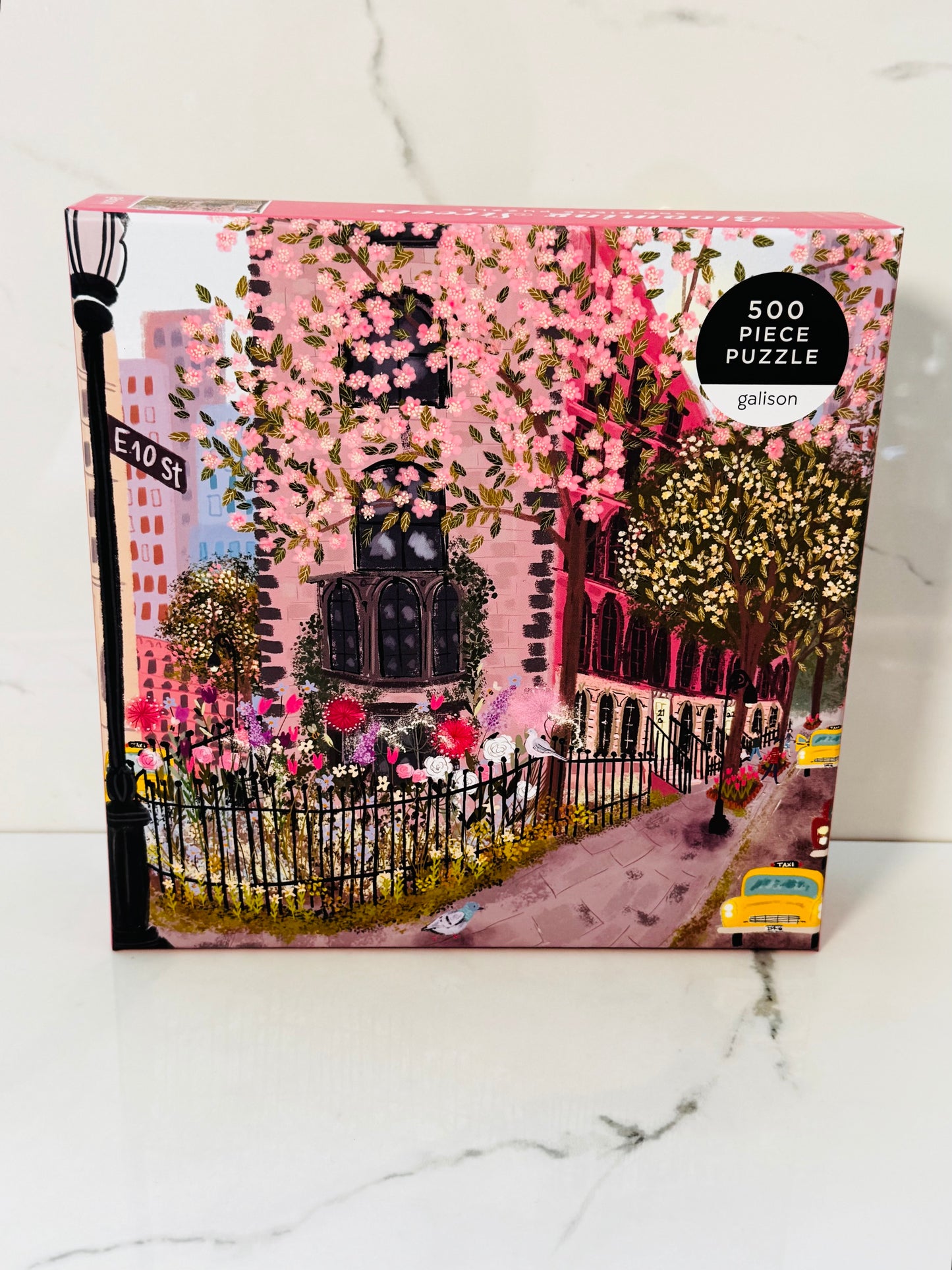 Blooming Streets 500 Piece Puzzle