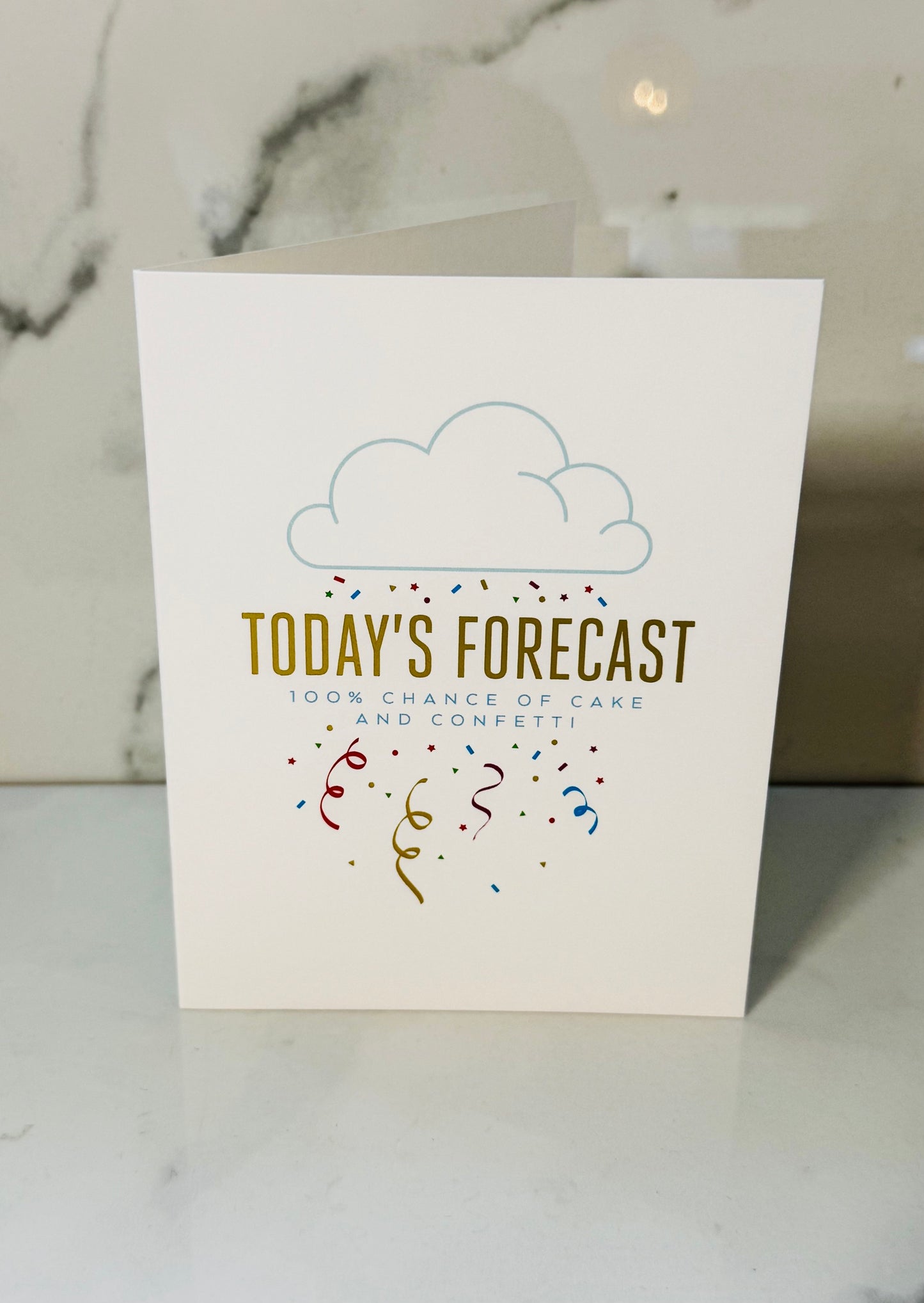 Birthday Forecast Card